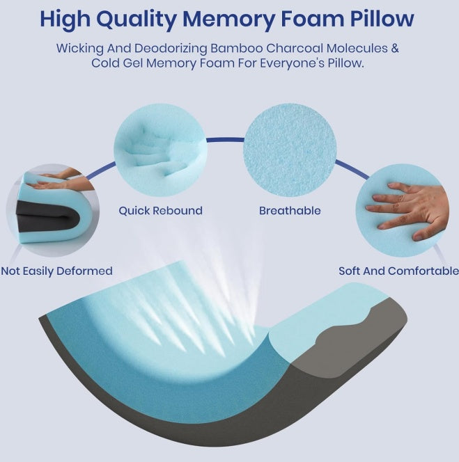 Gel Cooling Bed Pillow