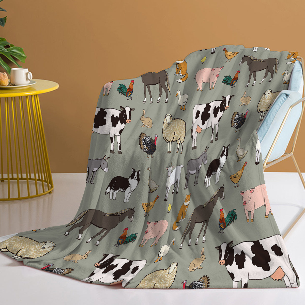 Various Animals Blanket
