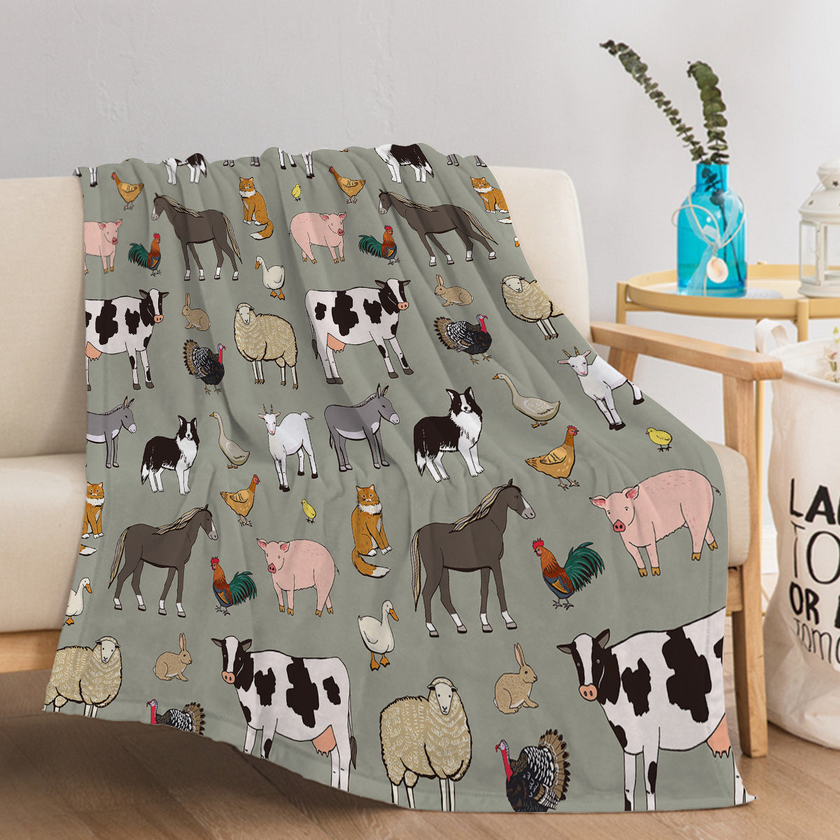 Various Animals Blanket