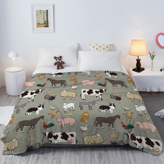Various Animals Blanket